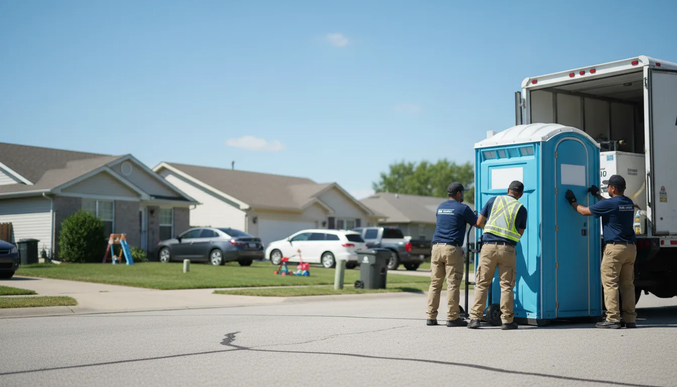 Standard Porta Potty Rentals in Avon, IL near me